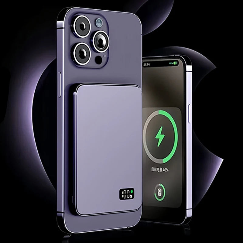 Power Bank MagSafe Fast Charging For iPhone Samsung Phone Airpods