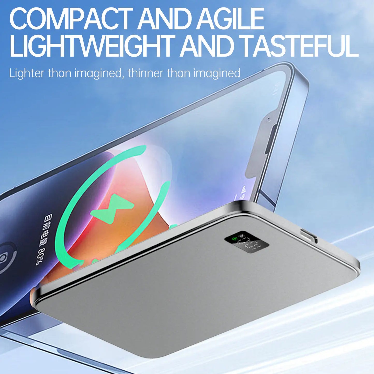Power Bank MagSafe Fast Charging For iPhone Samsung Phone Airpods